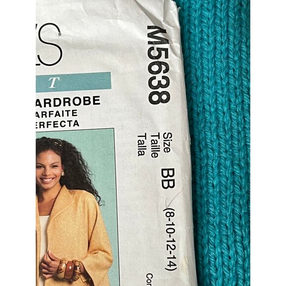 McCalls 5638 Sewing pattern jacket top pants size 8 10 12 14 - Picture 2 of 6